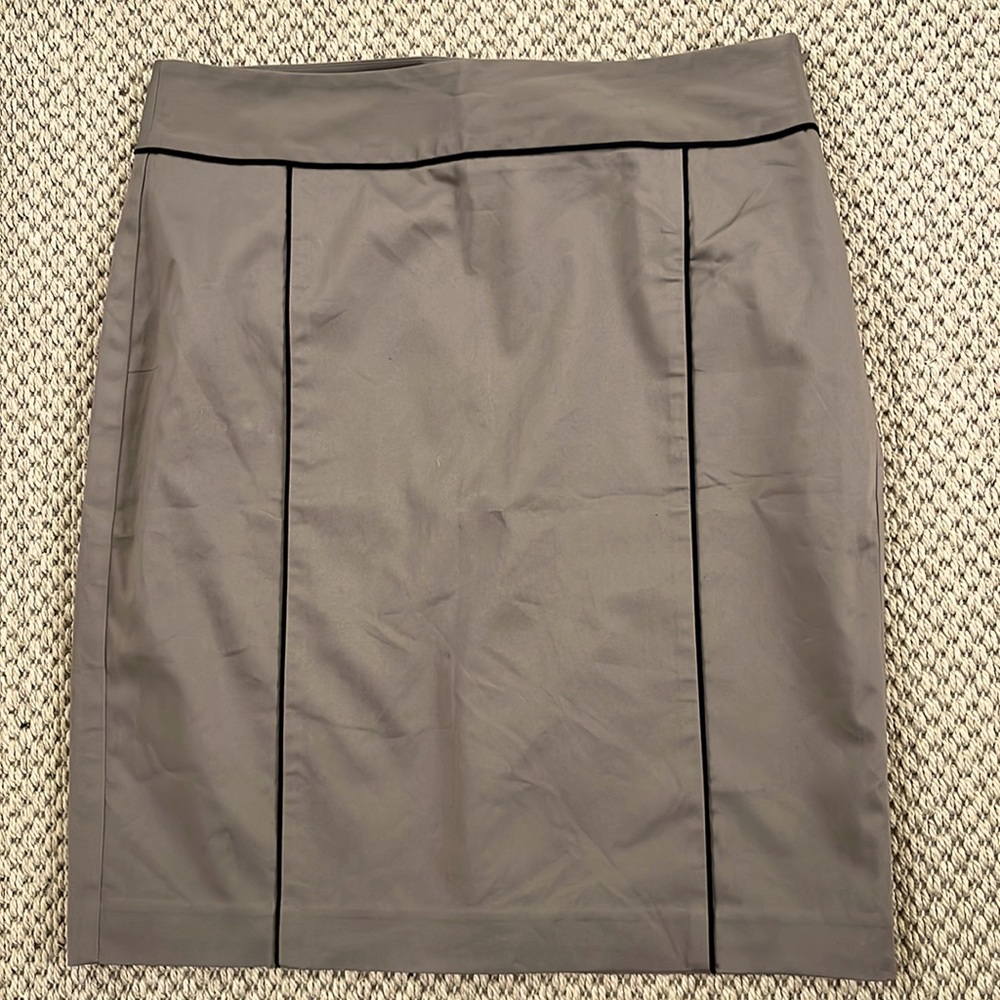 Ann Taylor Piped Pencil Skirt